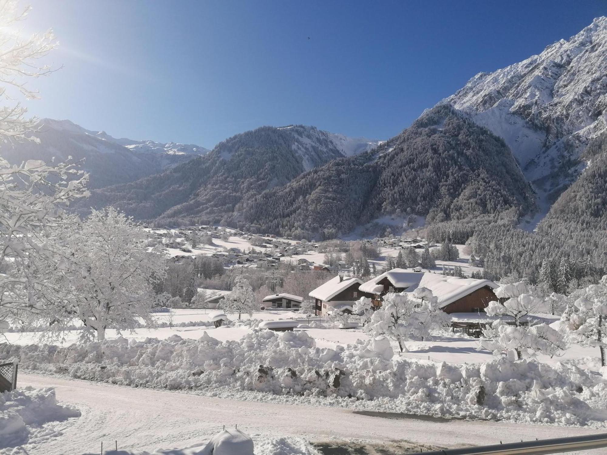 Ferienwohnung Ulrike Sankt Anton im Montafon Exterior foto